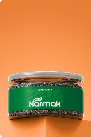 Банка Easy Open с семенами чиа Narmak