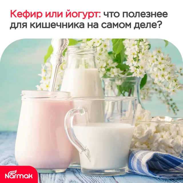 Кефир VS йогурт: что полезнее для кишечника на самом деле?